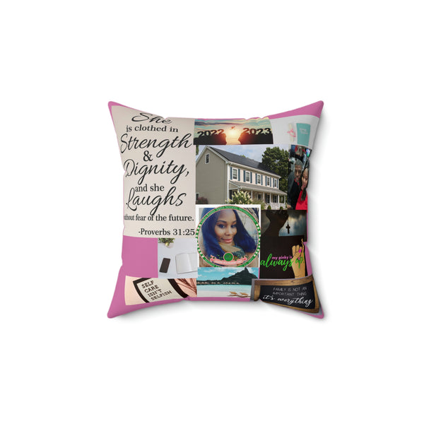 Copy of Copy of Copy of Copy of Copy of Copy of Copy of Spun Polyester Square Pillow